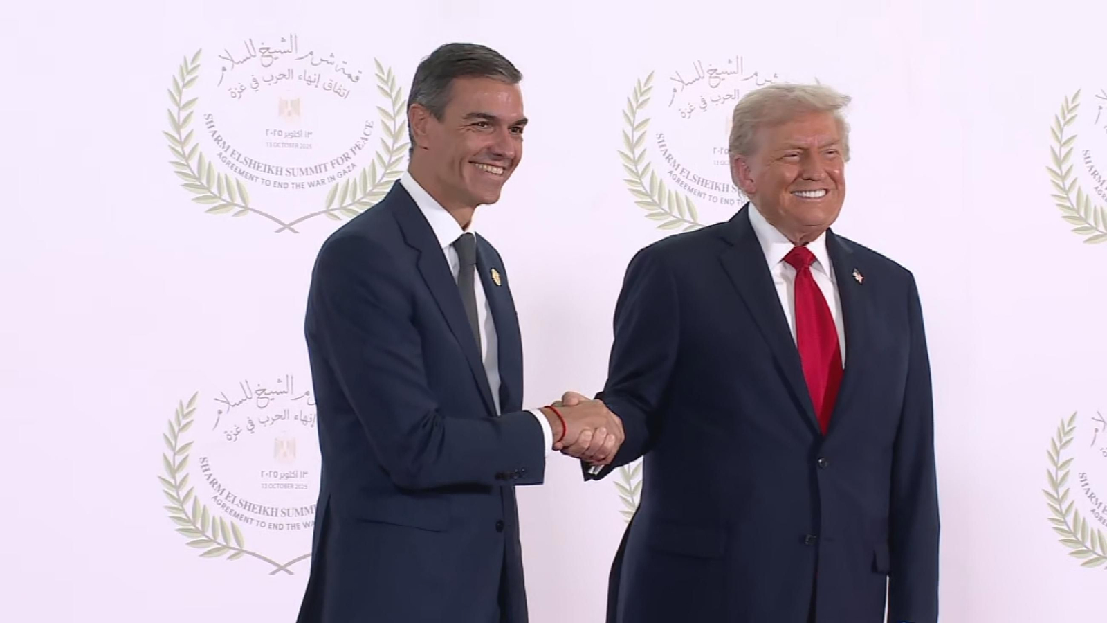 Trump y Sánchez