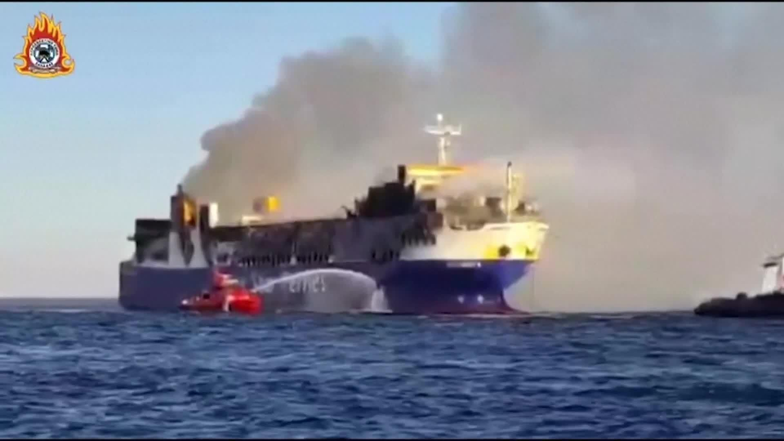 va grecia incendio ferry