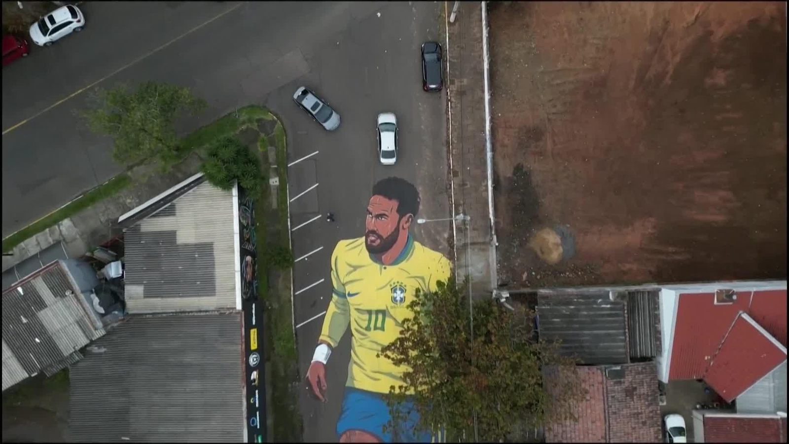 va mural neymar