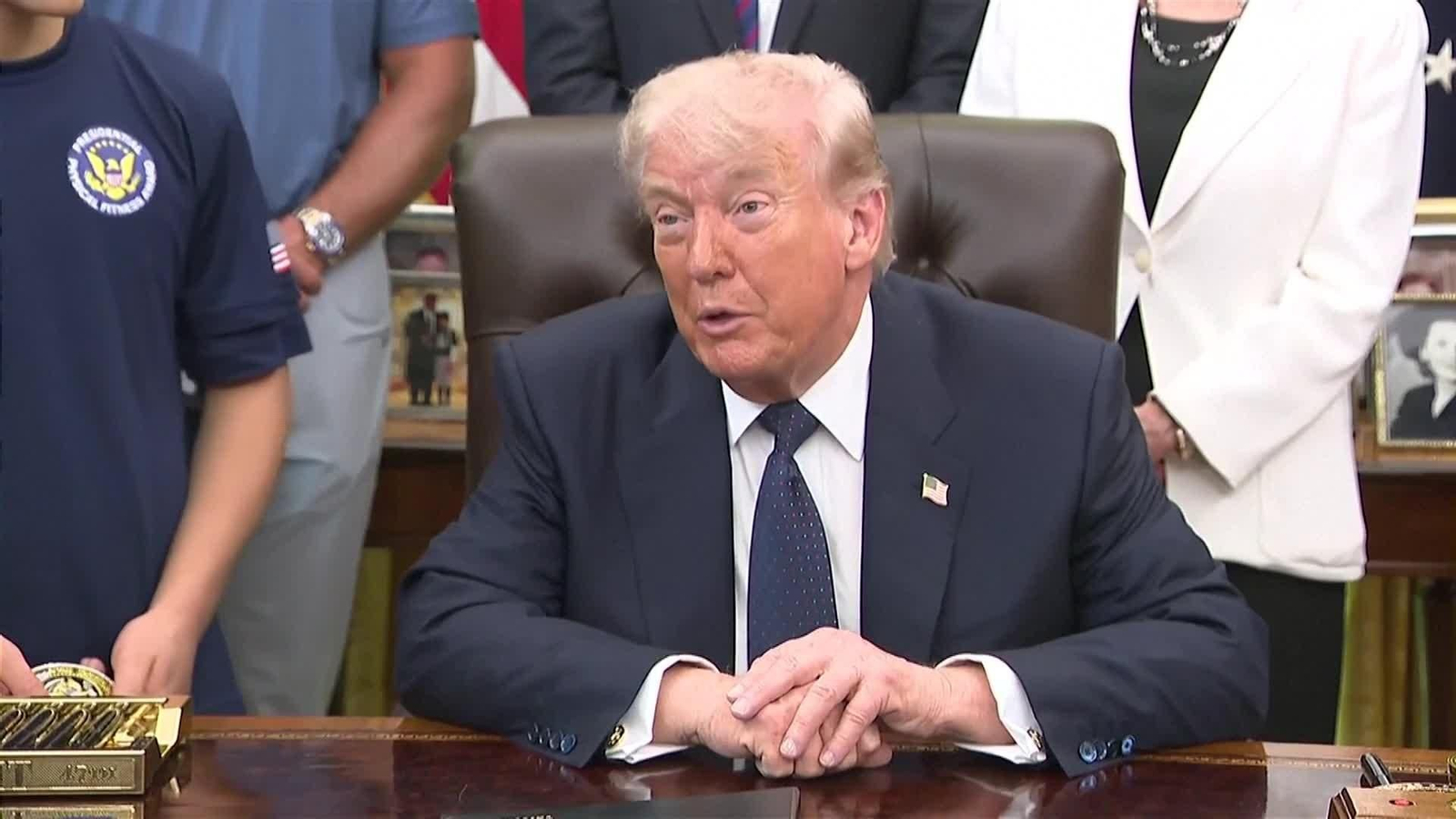va trump iran bandera de rendicion