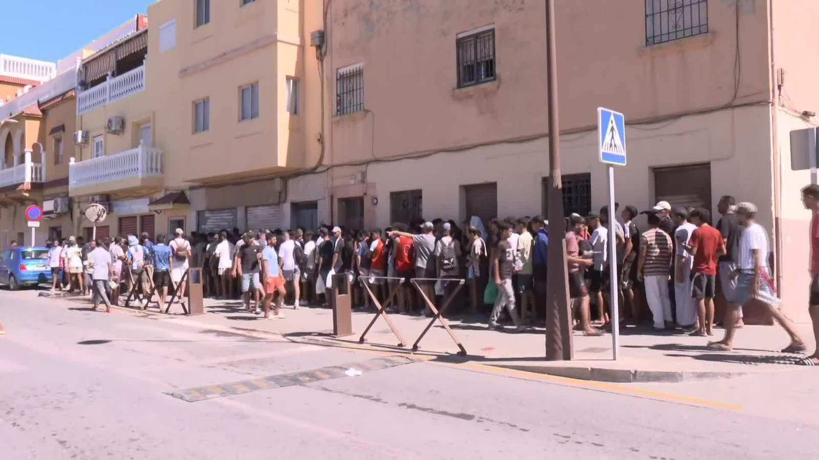 X060-CEUTA SITUACION MIGRANTES TARDE