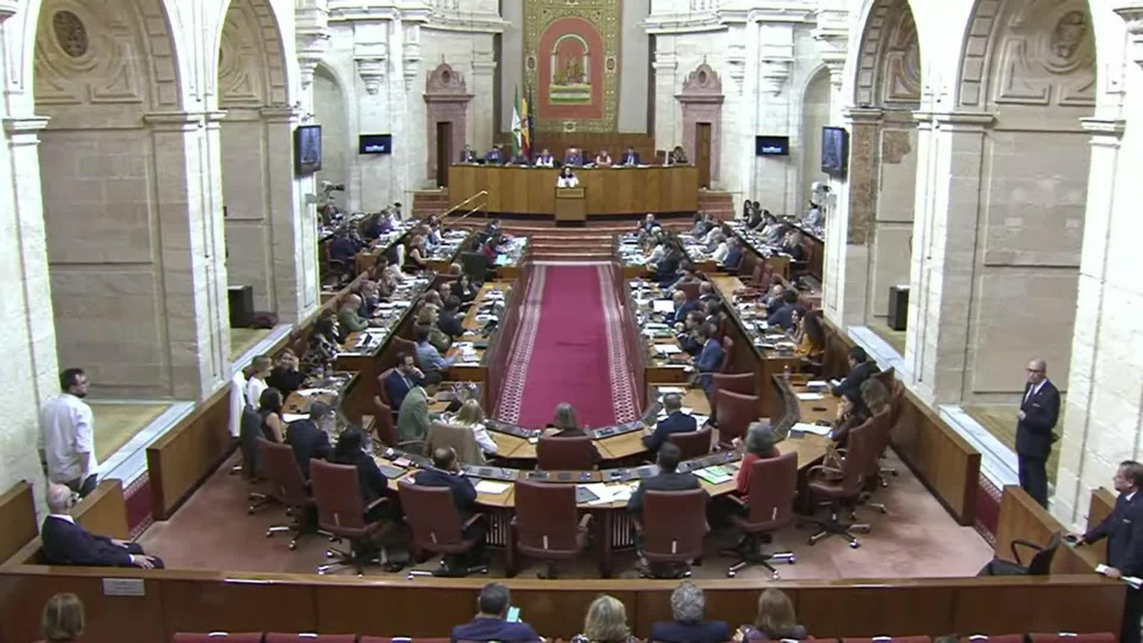 X086-SEVILLA PARLAMENTO ANDALUZ INMA NIETO COBARDIA BONILLA