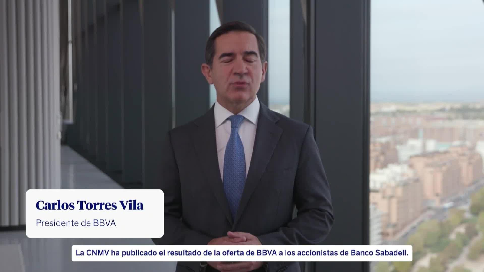 J070-MADRID TOTAL BBVA OPA FRACASADA