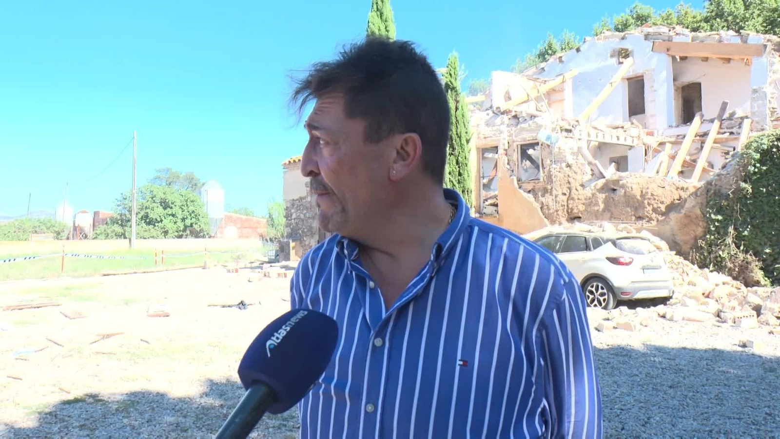X084-GIRONA PERALADA EXPLOSION GAS TARDE
