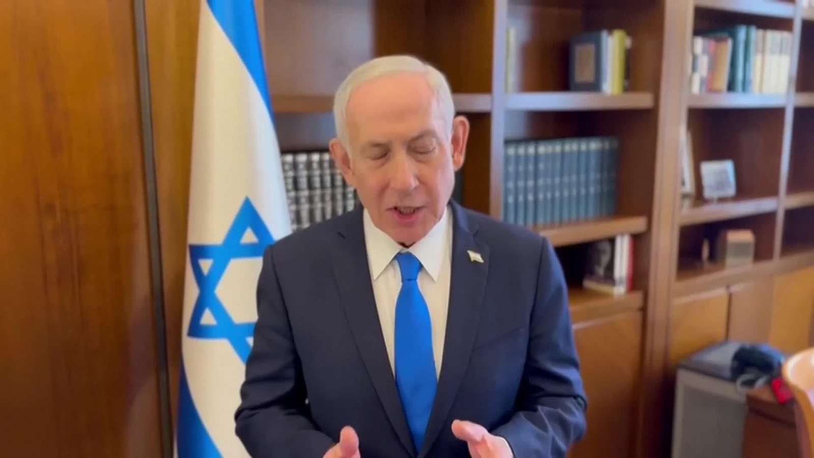 M068-ISRAEL NETANYAHU BOMBARDEA PUENTES Y VIAS DE TREN EN IRAN
