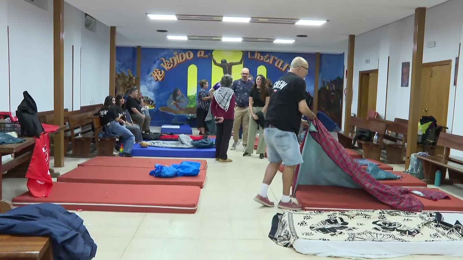 Encierro nocturno de UGT y CCOO