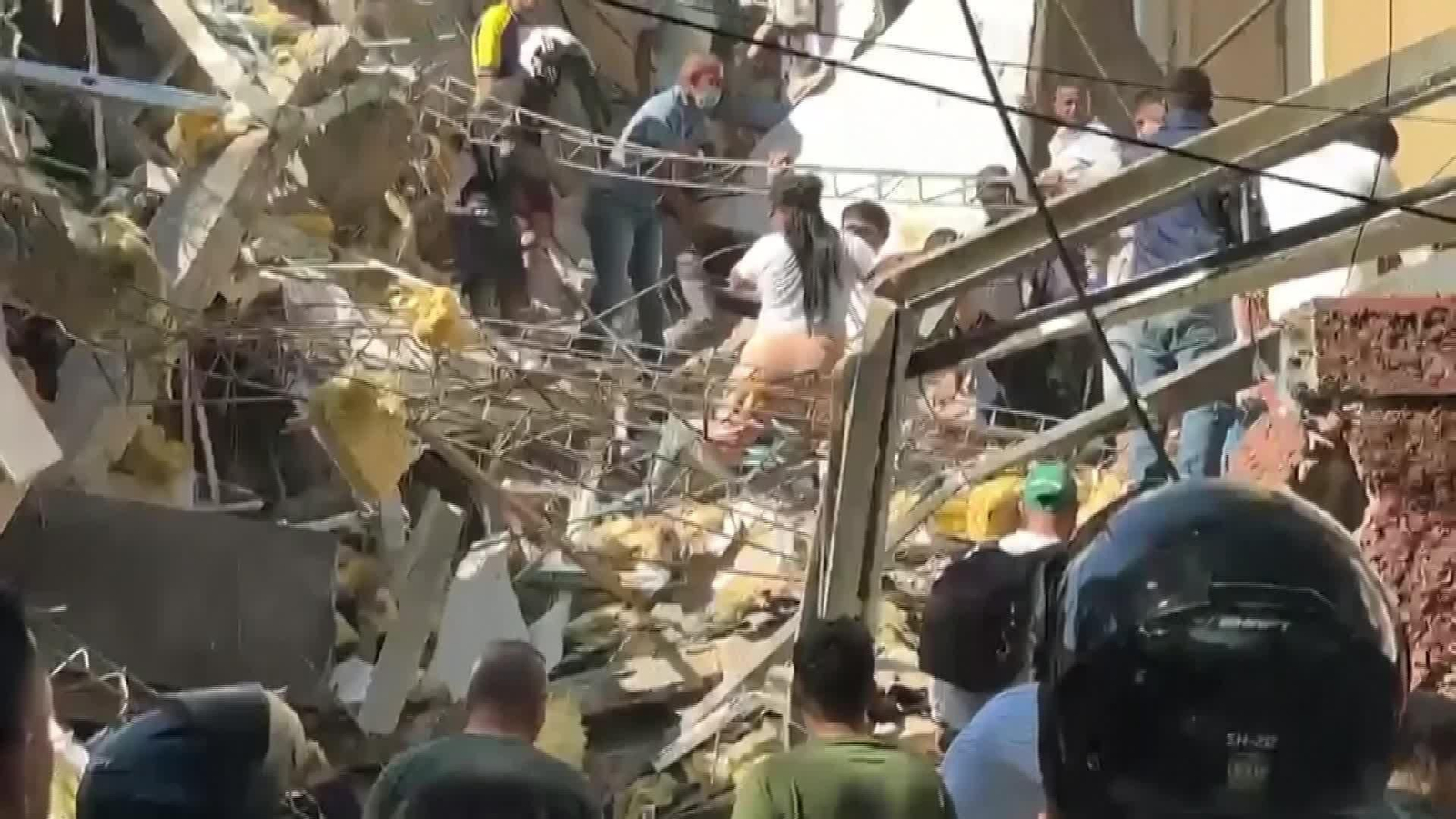 L057-COLOMBIA EDIFICIOS DERRUMBADOS TERREMOTO