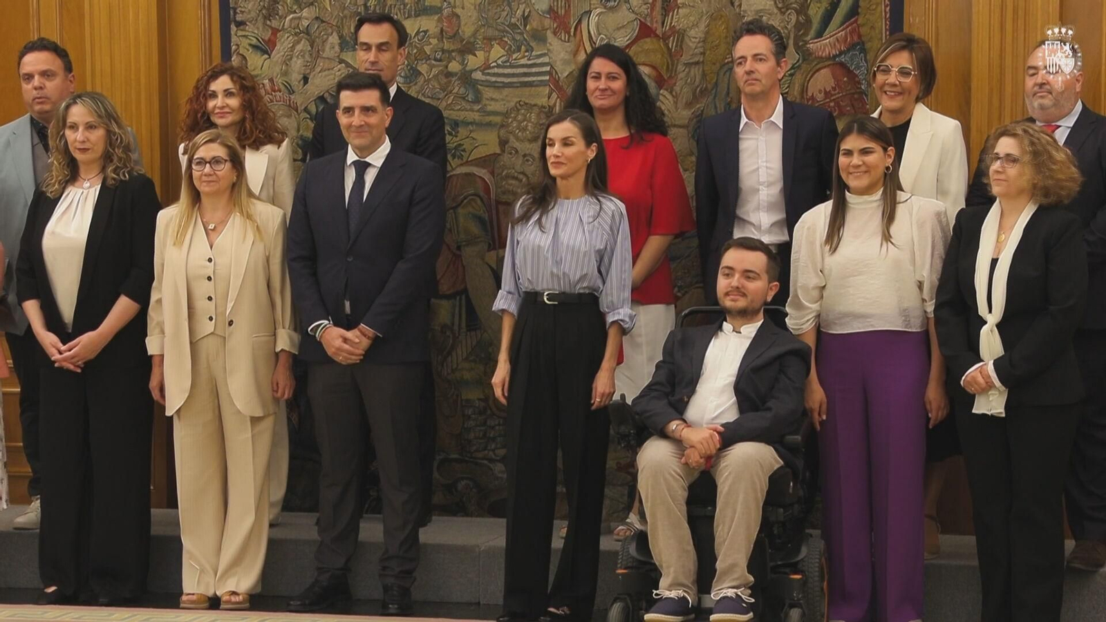 M082-MADRID AUDIENCIAS REINA LETIZIA