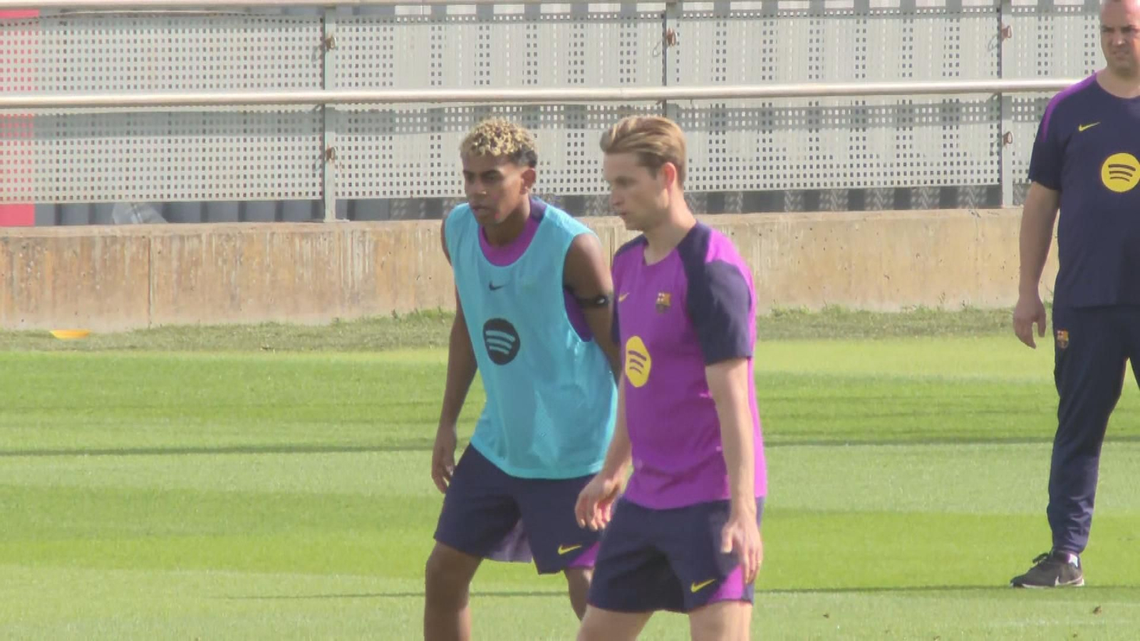 Entrenamiento del FC Barcelona Entrenamiento del FC Barcelona