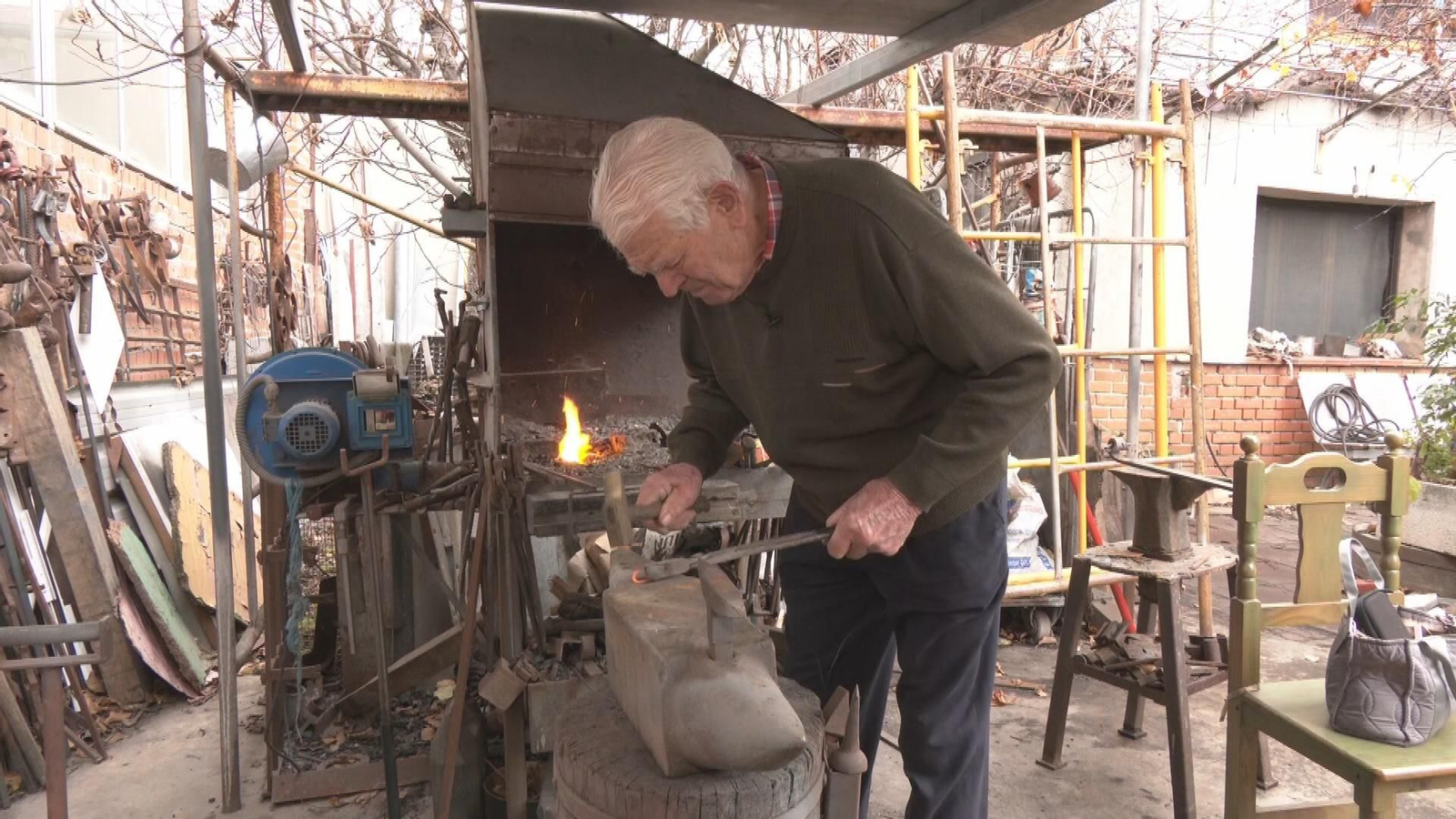 Elías de Andrés, el herrero eterno