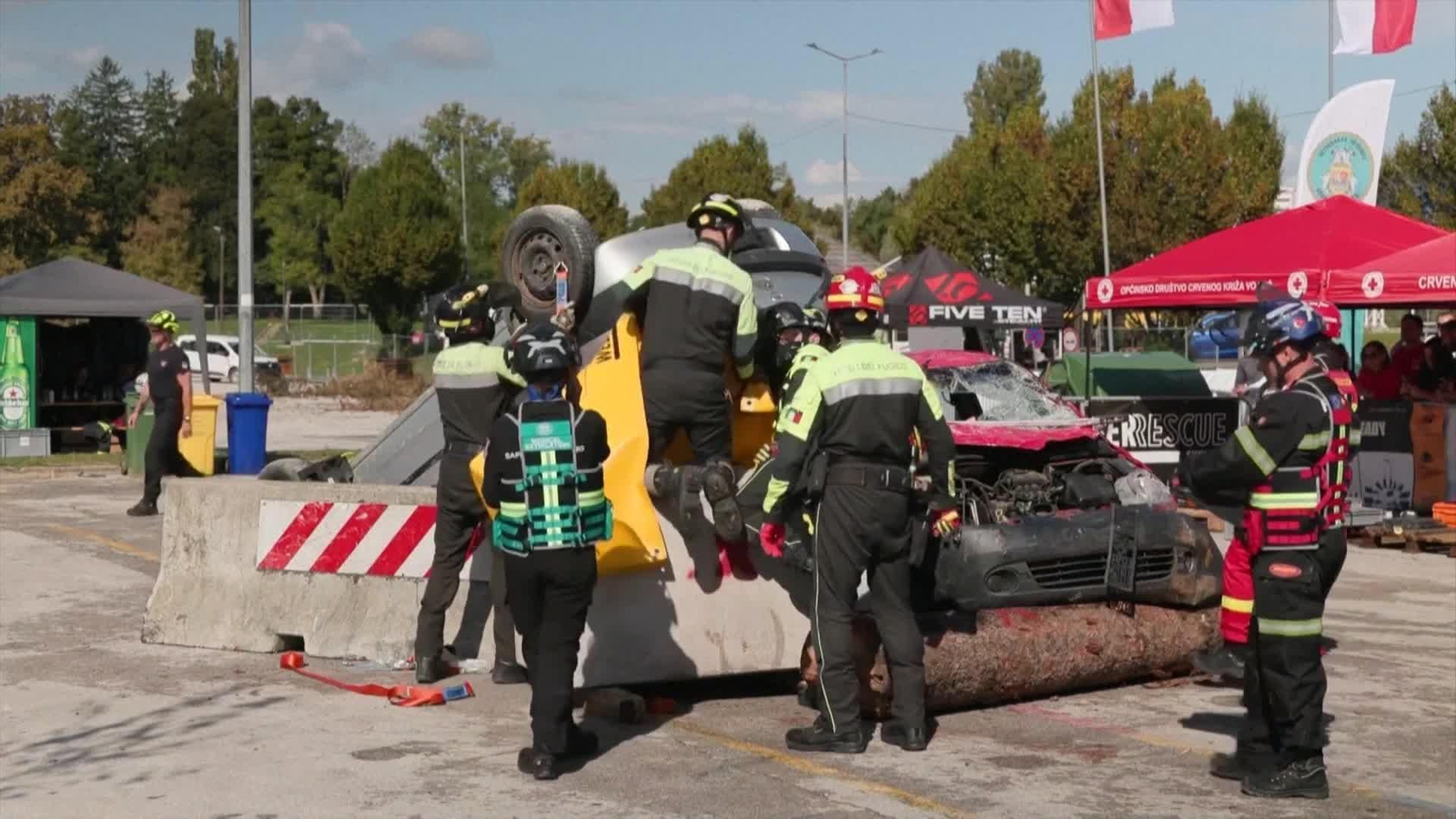 va croacia campeonato bomberos