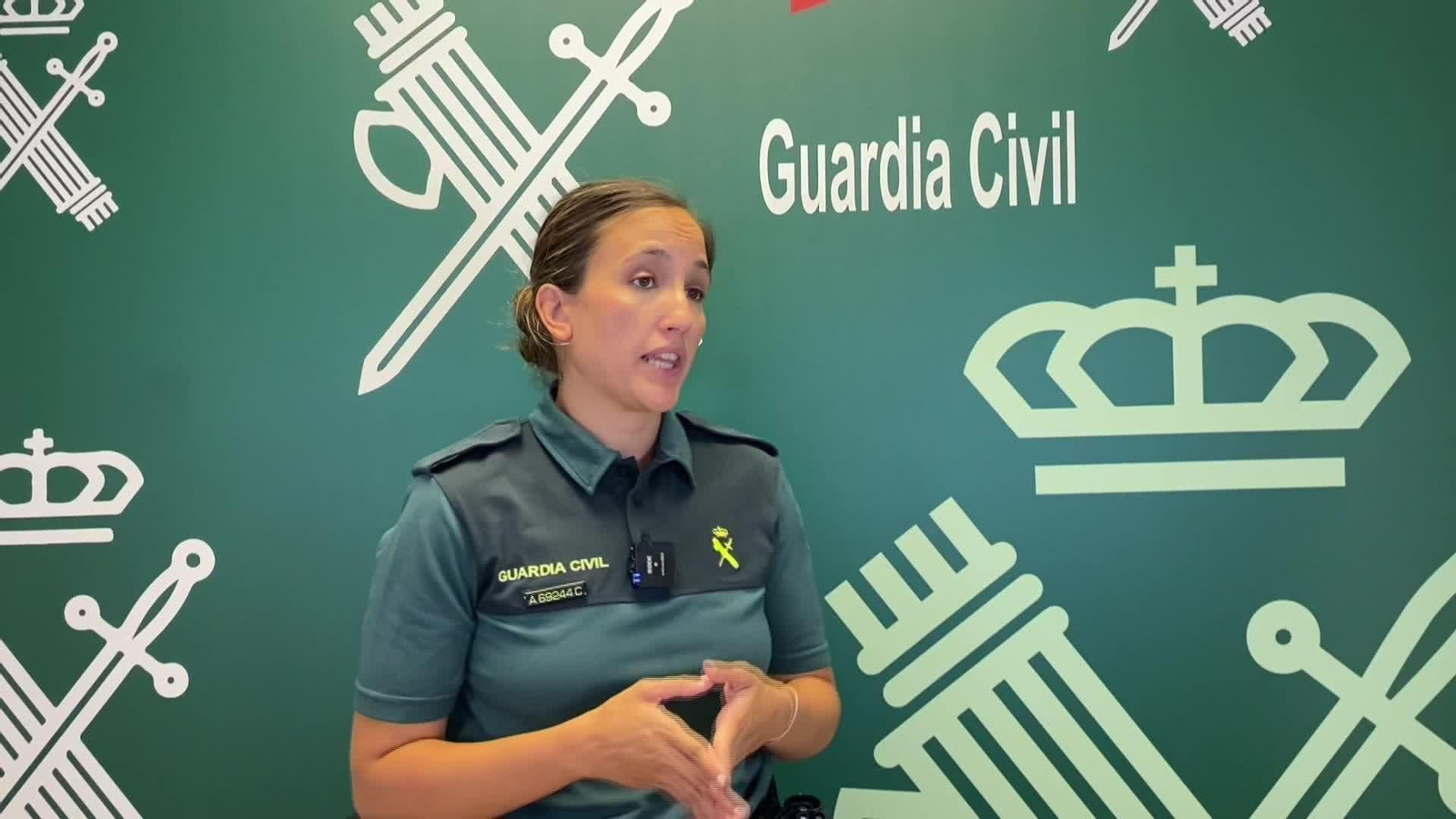 S023-MADRID DISPOSITIVO GUARDIA CIVIL ECLIPSE SOLAR
