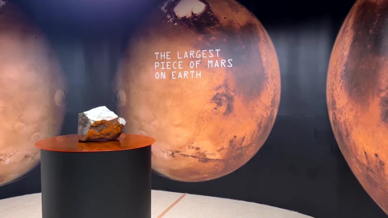 Subastado un meteorito de Marte de 24 kilos