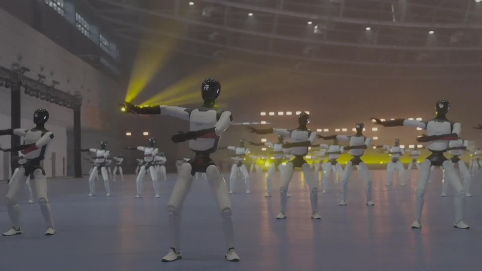 va baile robots sincronizados