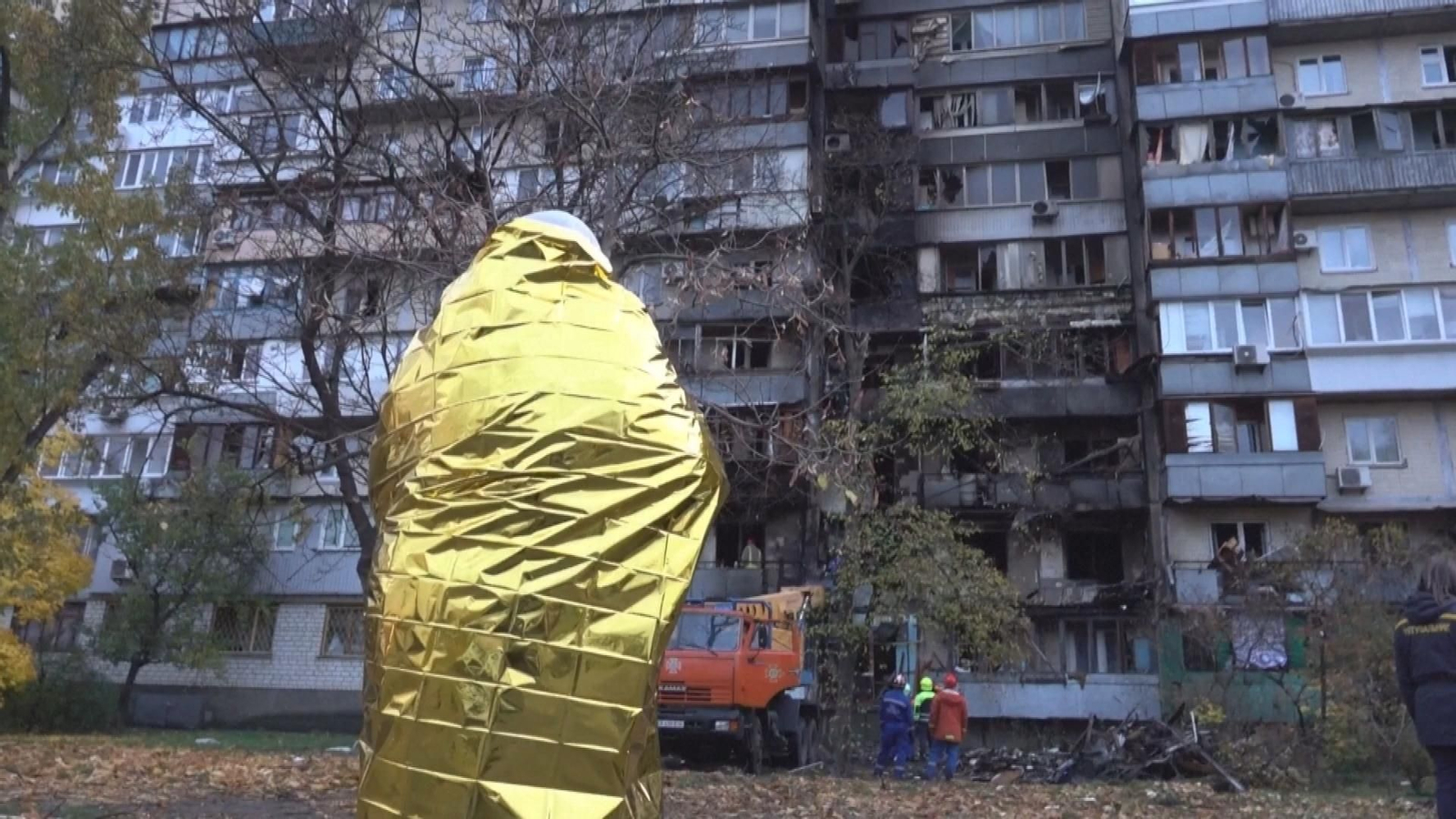 Tres muertos en un ataque ruso con drones sobre Kiev Tres muertos en un ataque ruso con drones sobre Kiev
