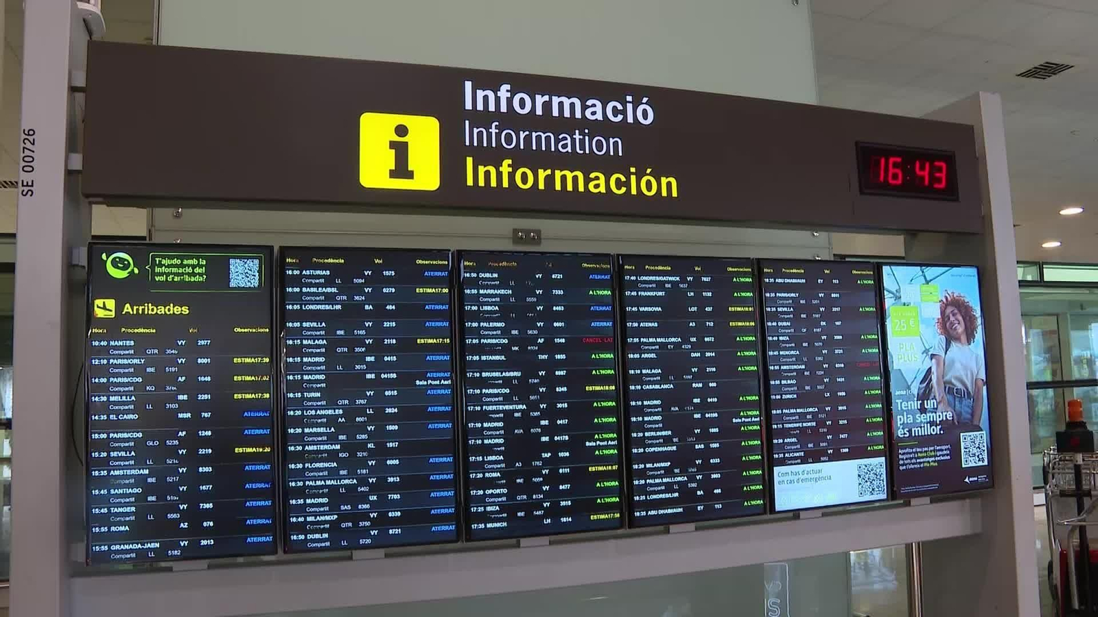 X053-BARCELONA CANCELADOS VUELOS EUROPA