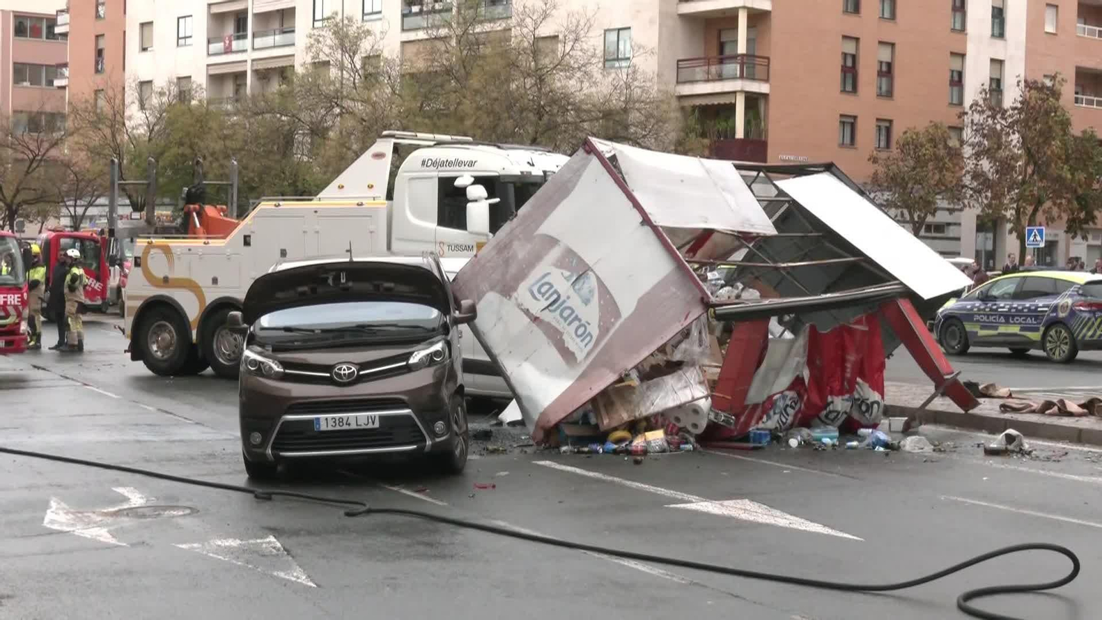 M040-SEVILLA ACCIDENTE BUS