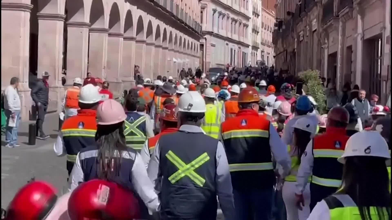 va mexico manifestacion mineros