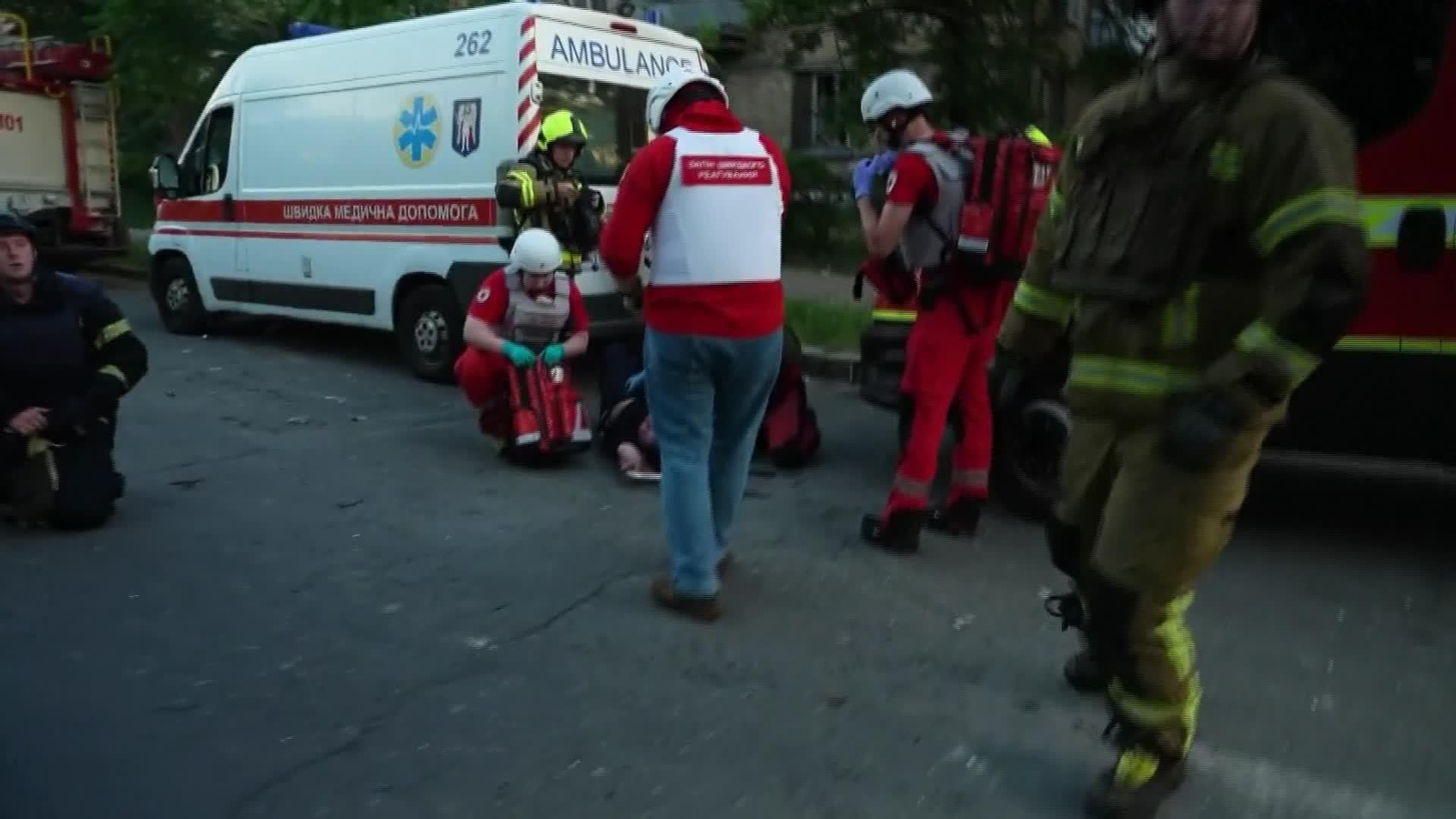 J005-UCRANIA DAÑOS ATAQUE Y RESCATES