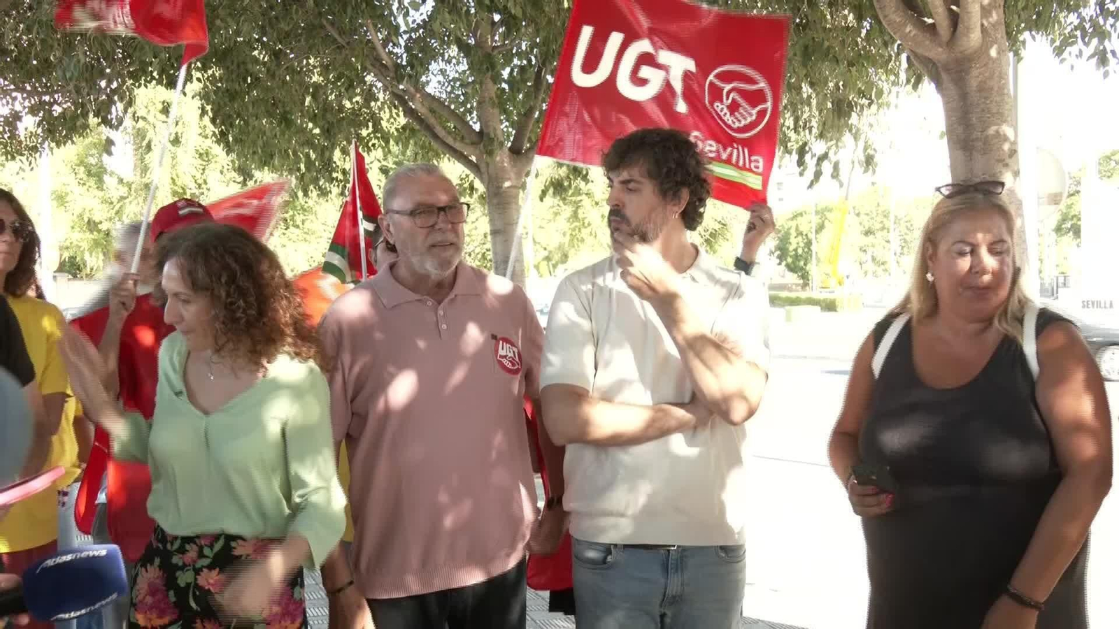 X055-SEVILLA PROTESTA SINDICATOS JORNADA