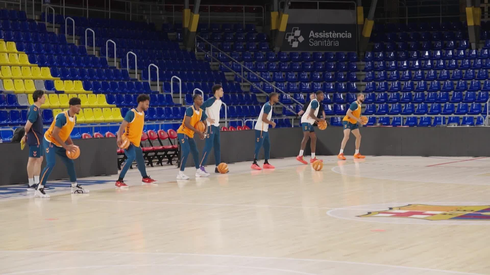 va entrenamientos tercer partido de la final de la acb