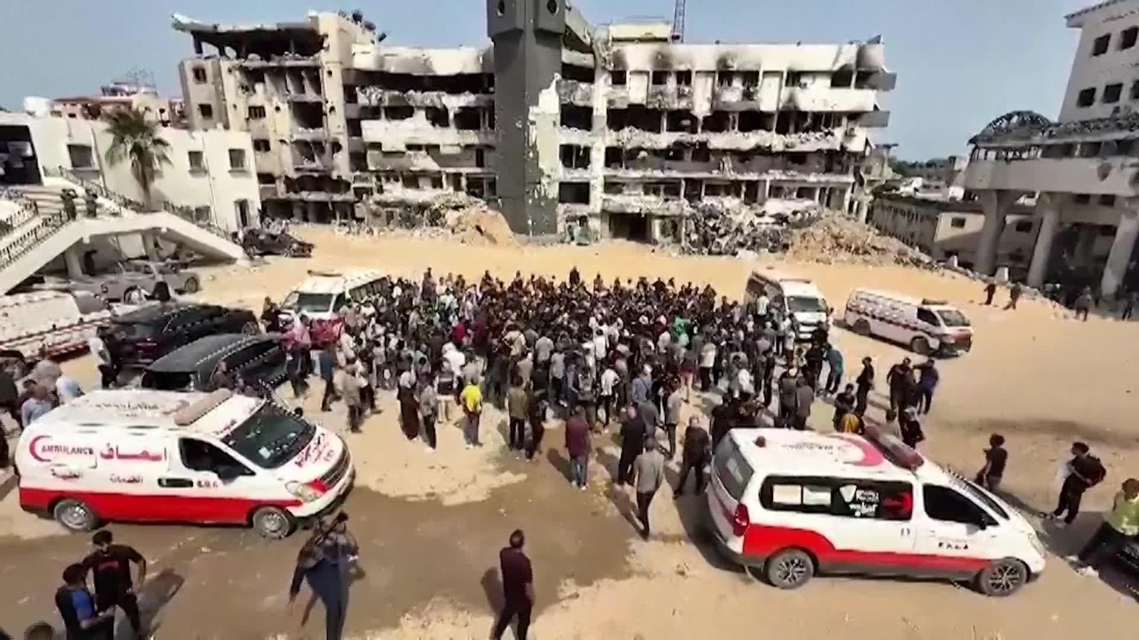 L060-GAZA FUNERALES PERIODISTAS ASESINADOS