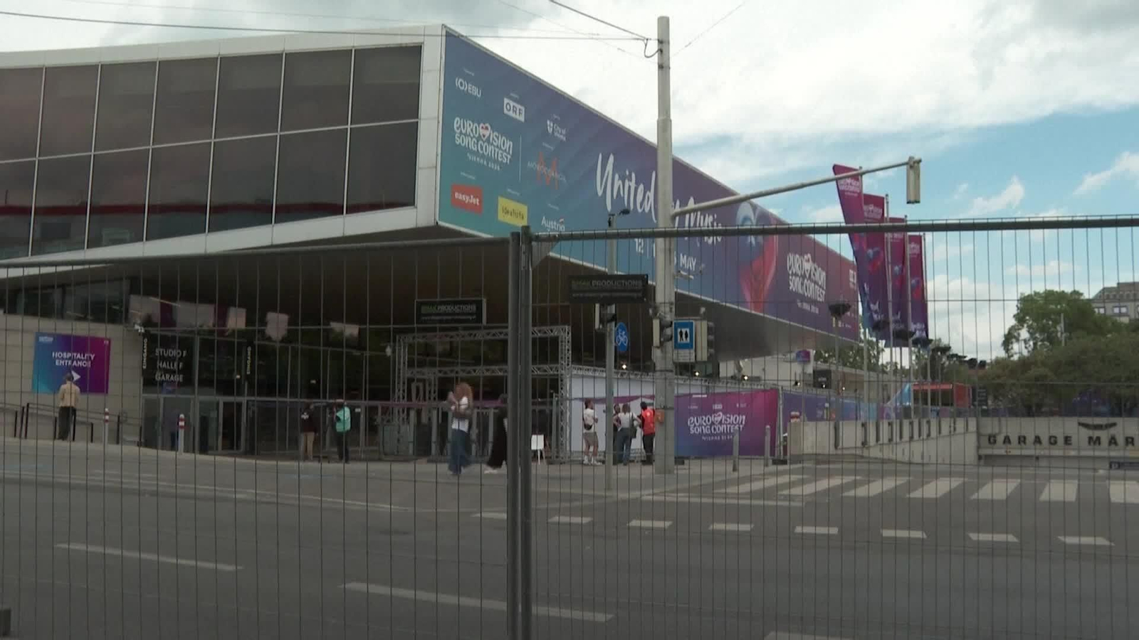 D008-AUSTRIA SEGURIDAD EUROVISION VIENA