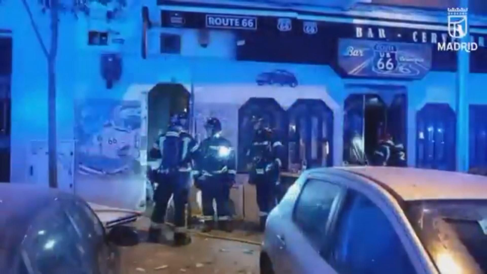 Una explosión en un bar en Villaverde causa siete heridos