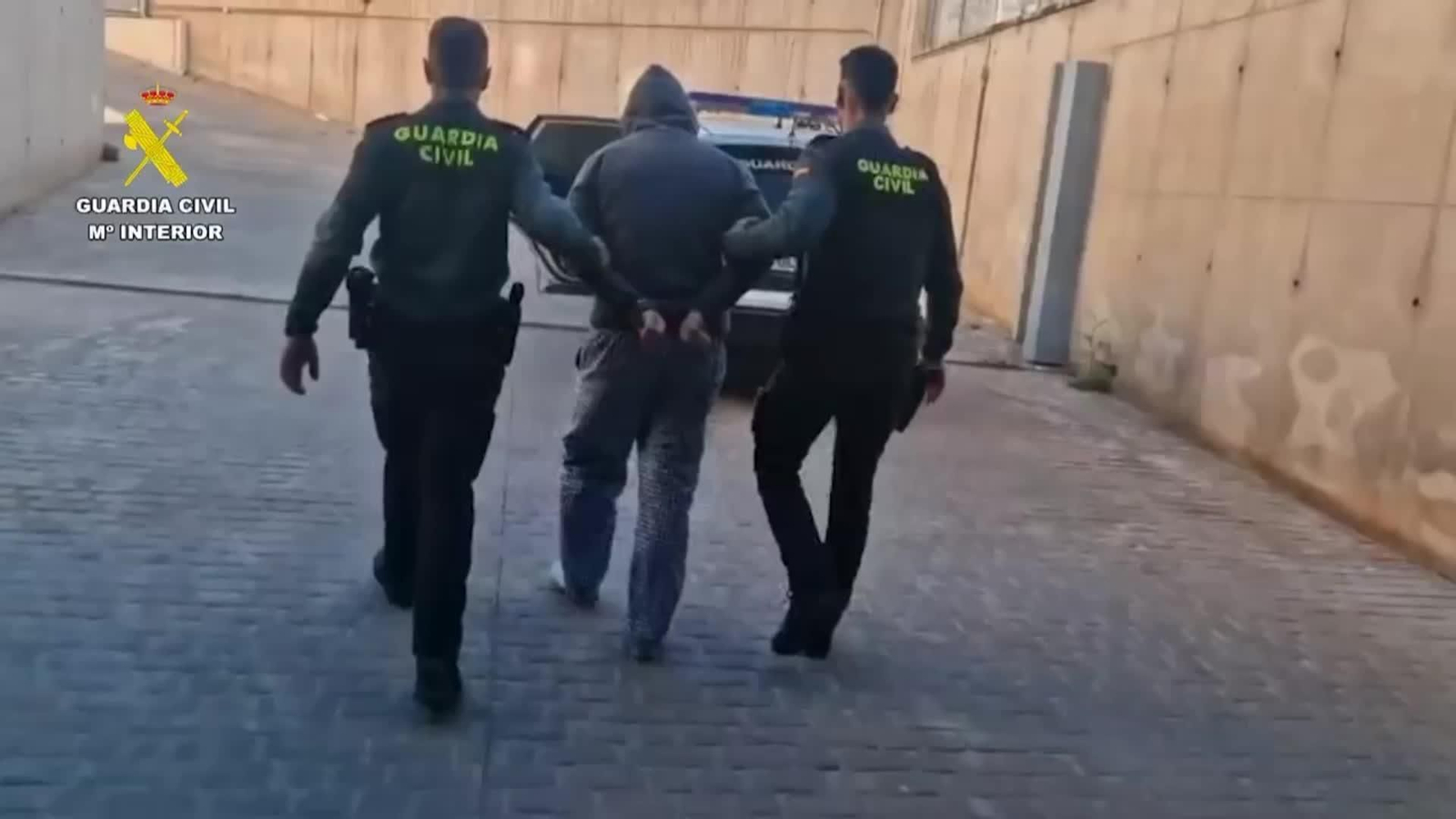 X026-IMAGENES GCIVIL DETENIDOS ATRINCHERADOS ELCHE