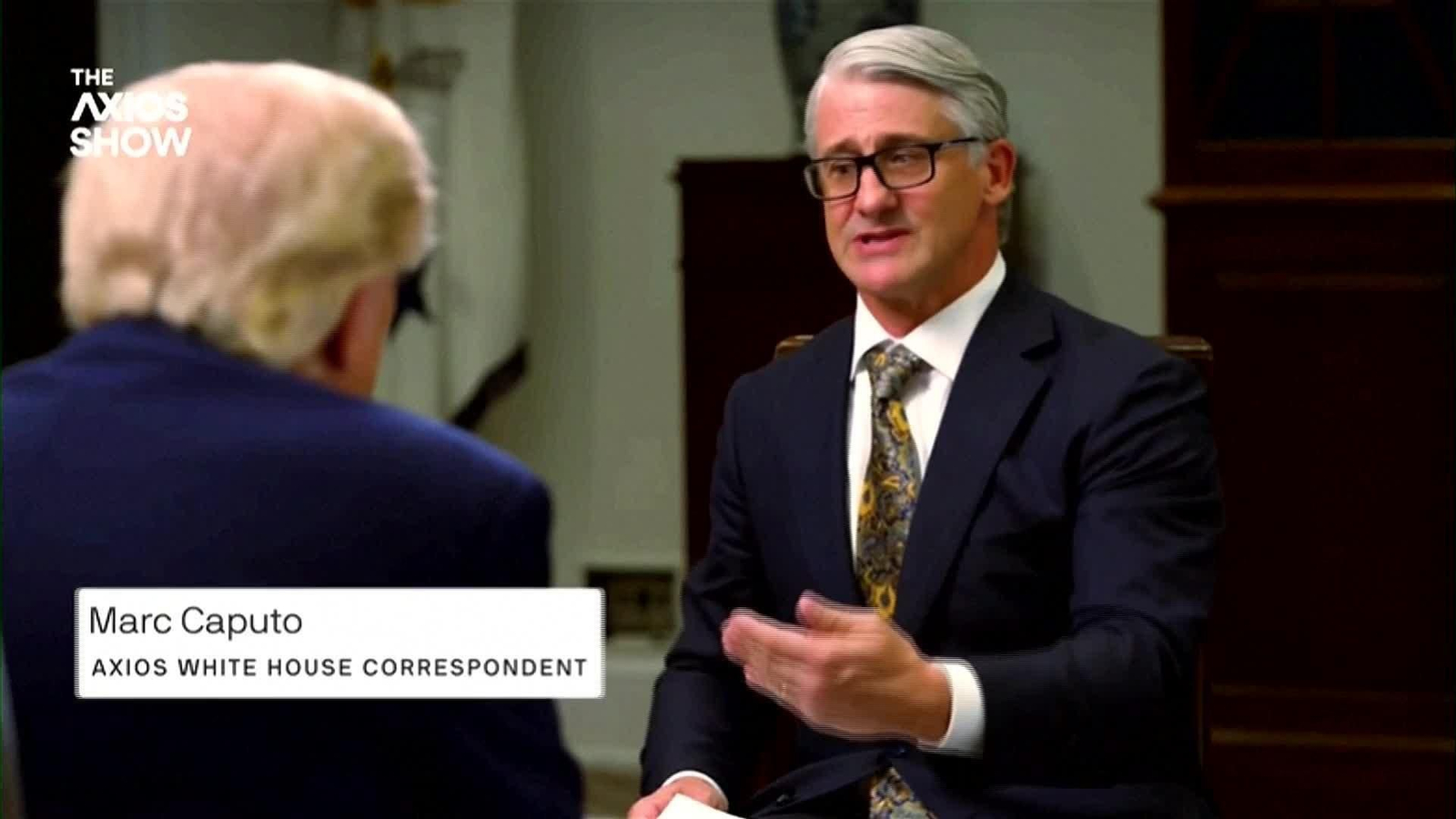 V057-EEUU ENTREVISTA DE TRUMP SOBRE EL ACUERDO CON IRAN