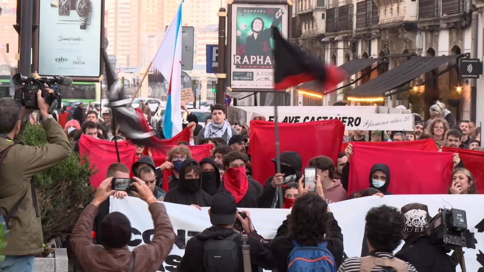S041-CORUÑA CONCENTRACION ANTIFASCISTA CONTRA VOX