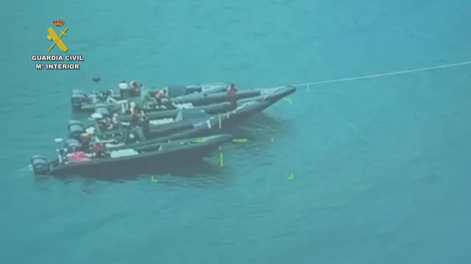 Detenidas 17 personas por migración irregular y contrabando en las costas de Almería