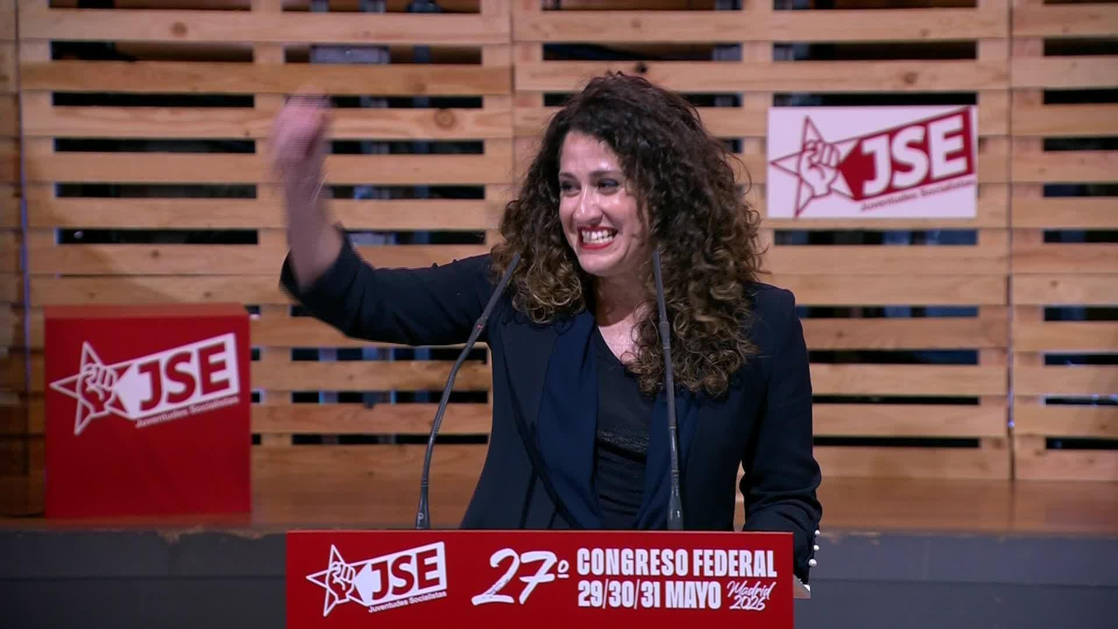 S016-MADRID ENMA LOPEZ CONGRESO JUVENTUDES SOCIALISTAS