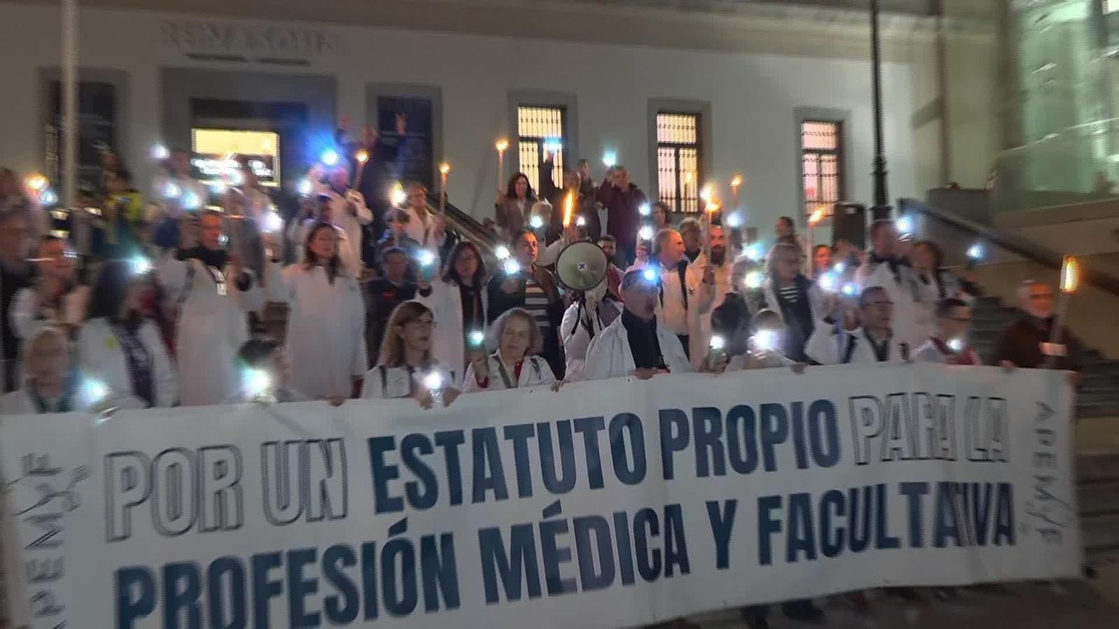 S045-MADRID PROTESTA SANIDAD BATAS BLANCAS
