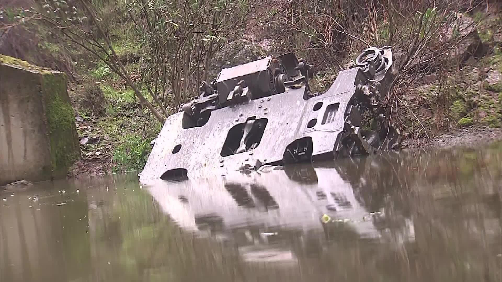 X059-CORDOBA HALLADA PIEZA PERDIDA TREN ACCIDENTE ADAMUZ
