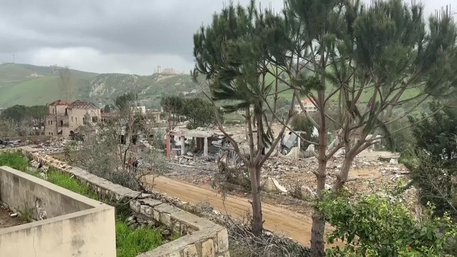 D009-LIBANO DESTRUCCION ATAQUES