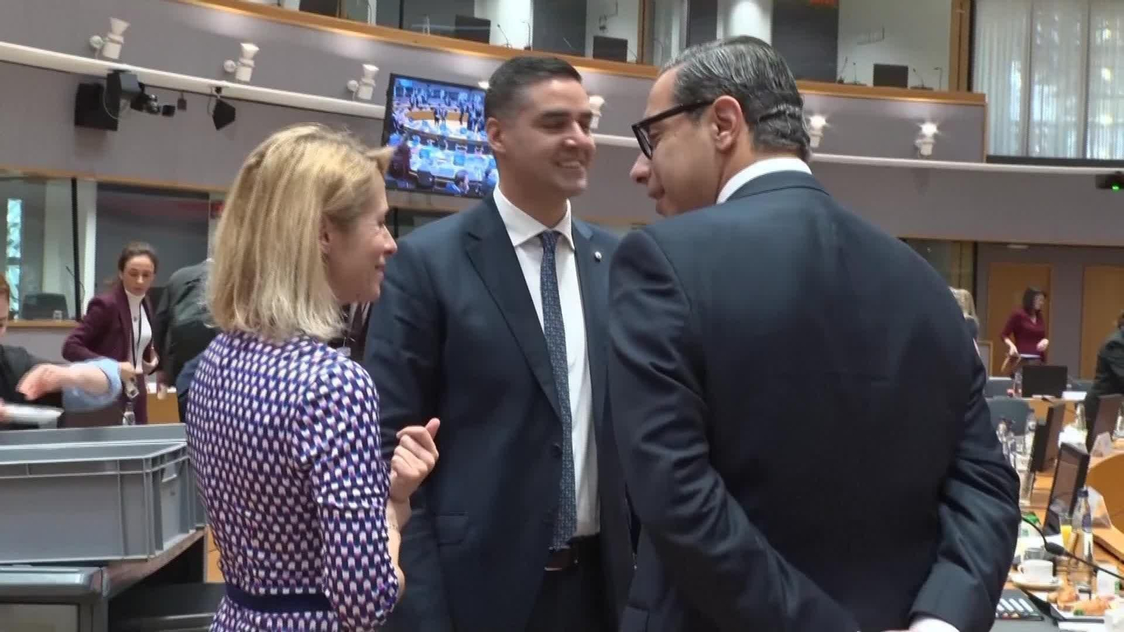 L073-BÉLGICA REUNIÓN MINISTROS DE EXTERIORES