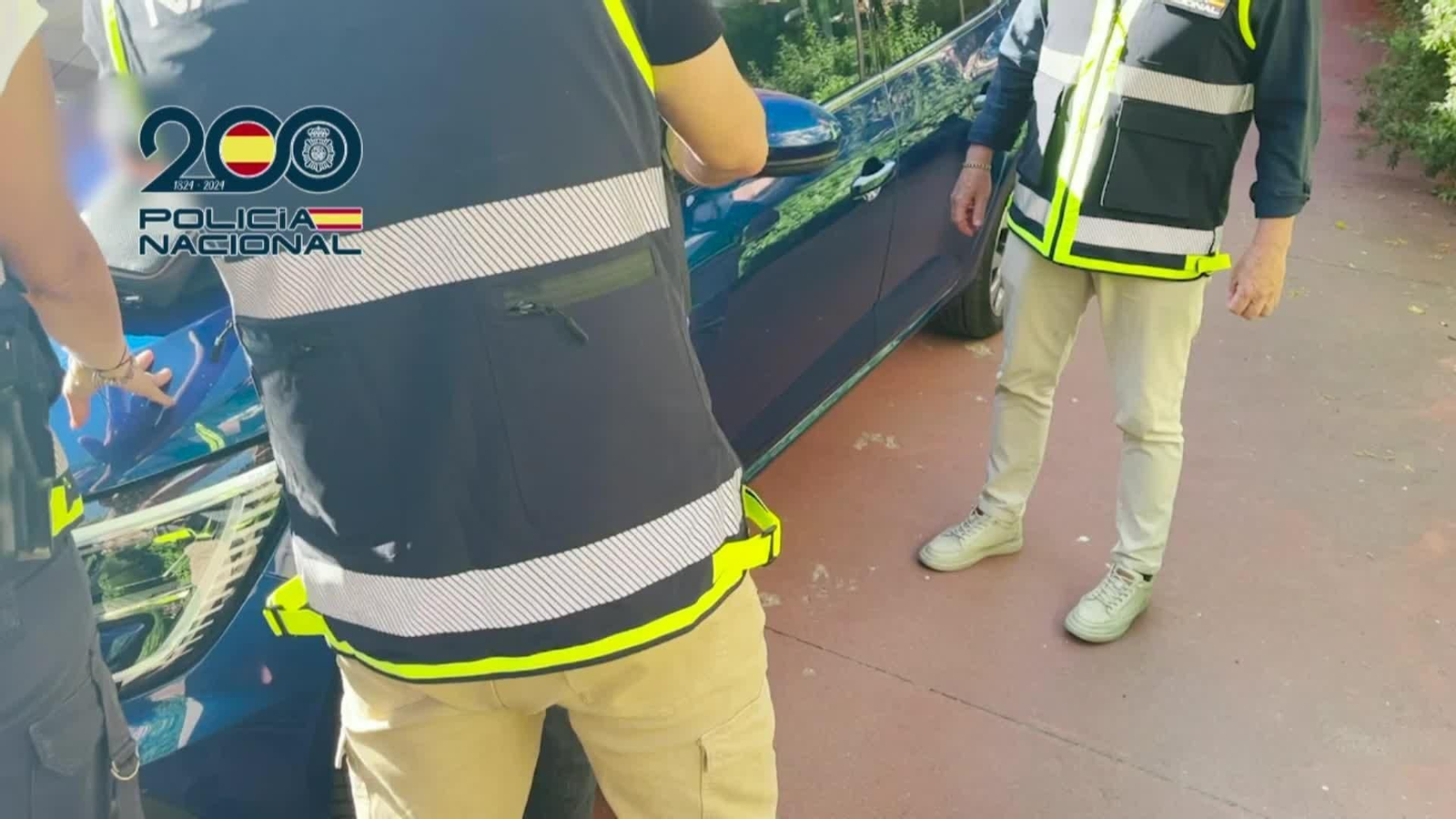 V013-IMAGENES POLICIA DETENIDOS DAÑOS TRENES MADRID