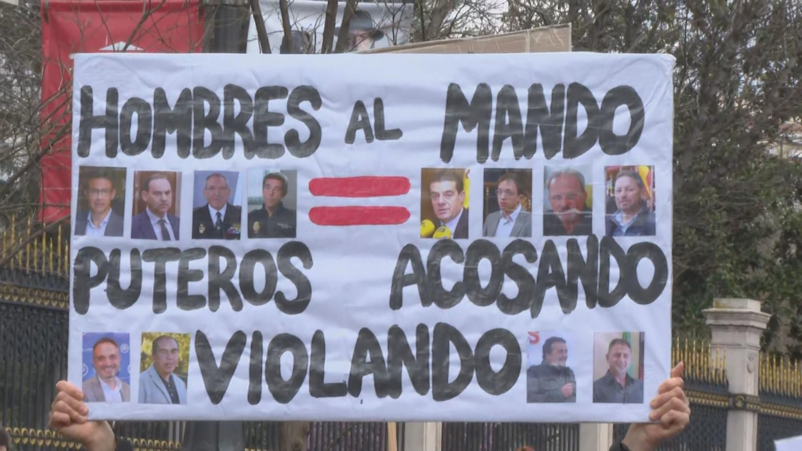 Movimiento Feminista de Madrid con motivo del Día Internacional de la Mujer