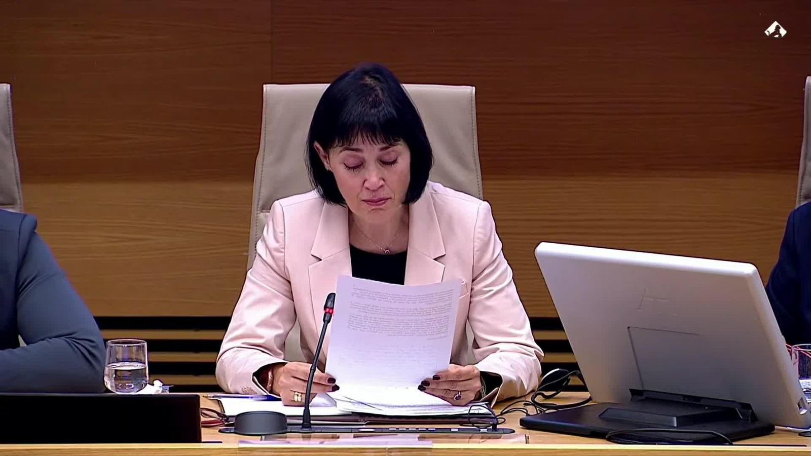 J036-CONGRESO VICTIMA DANA DICE GENERALITAT NO LE DEJO HACER MINUTO SILENCIO