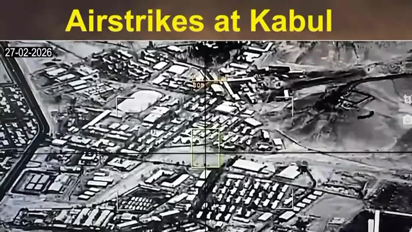 V006-AFGANISTAN BOMBARDEO KABUL