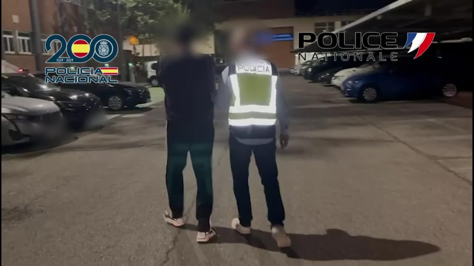 X069-MADRID IMAGENES POLICIA DETENCION MAFIA FRANCESA