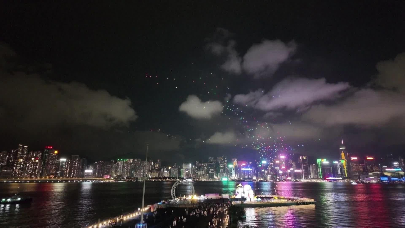 S004-CHINA ESPECTACULO DRONES DIA NACIONAL
