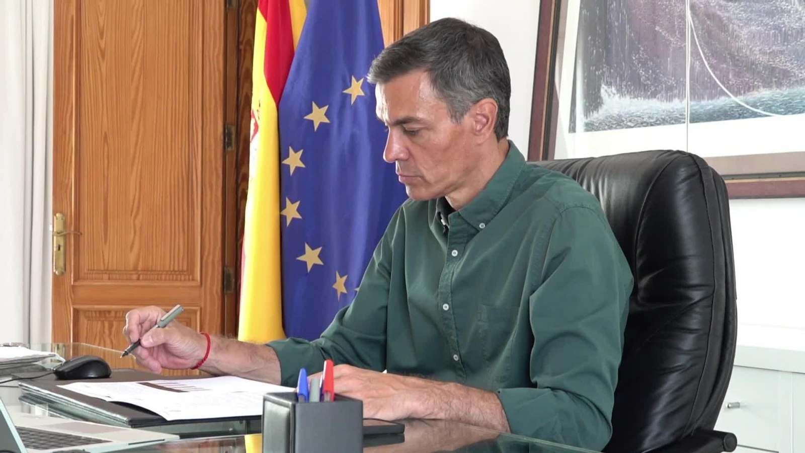 J016-IMAGENES MONCLOA SANCHEZ PRESIDE CECOD
