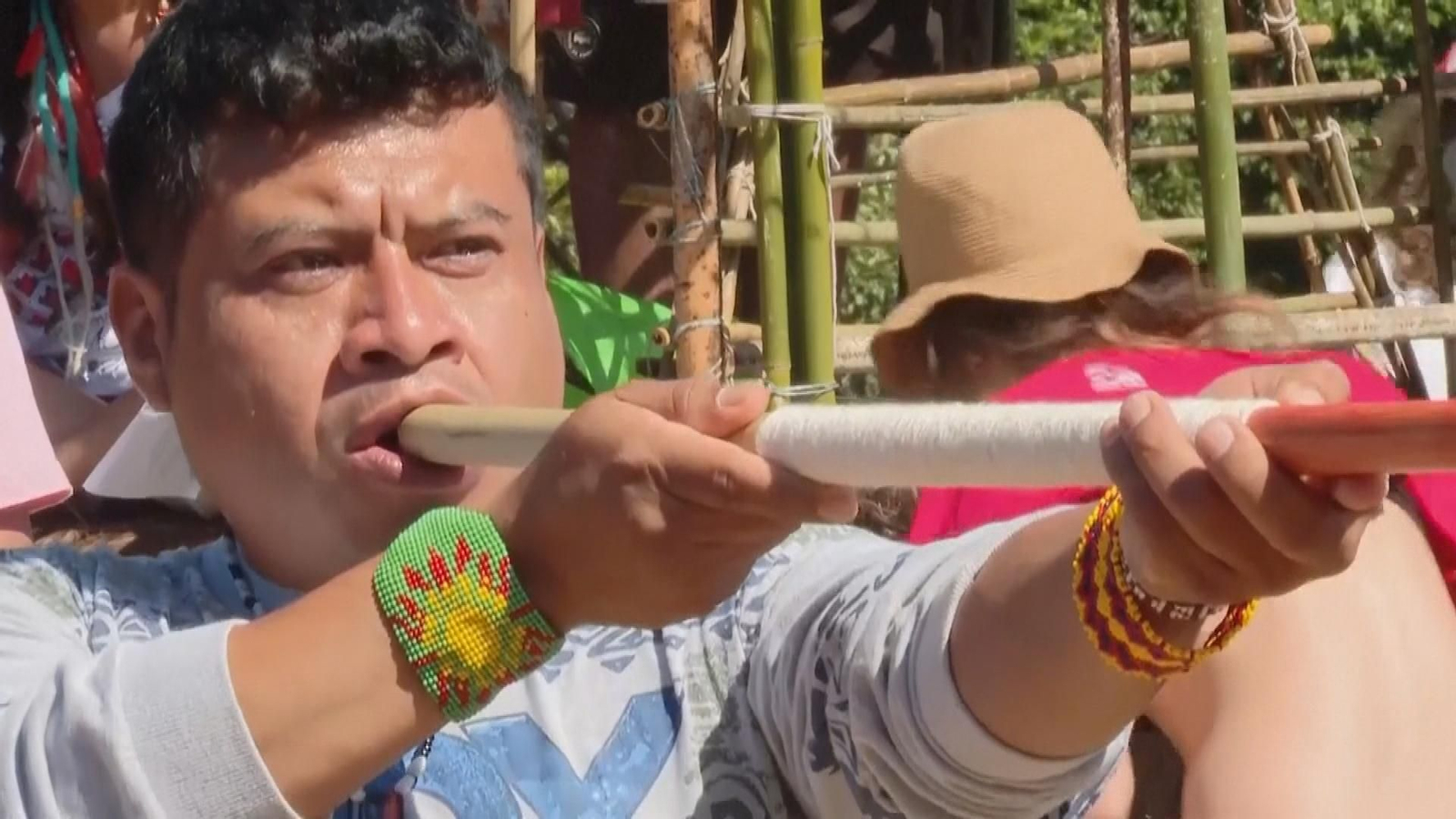 Brasil celebra los tradicionales Juegos Indígenas en Tapirama