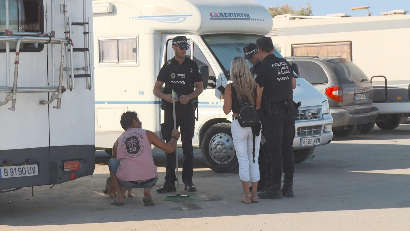 X046 MALAGA TENSION DESALOJO AUTOCARAVANAS frame 2549