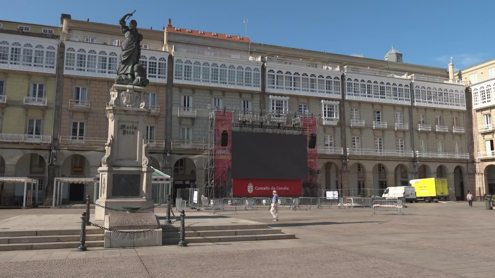 V056-EDI VARIOS PANTALLAS PLAZAS PARTIDO ESPAÑA