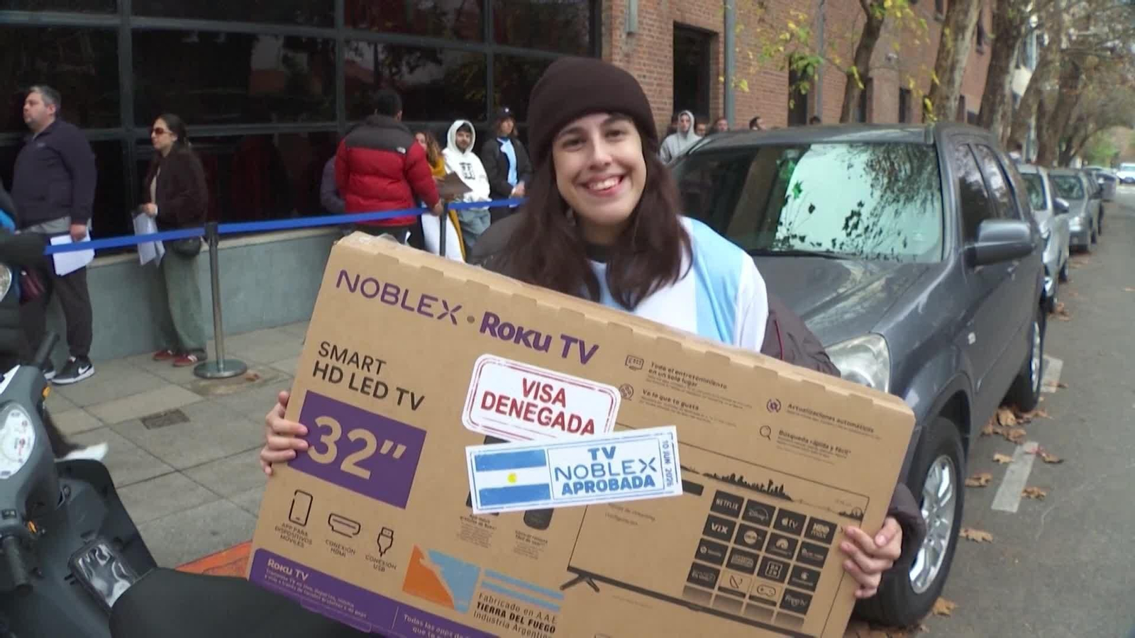 va sin visa pero con tele