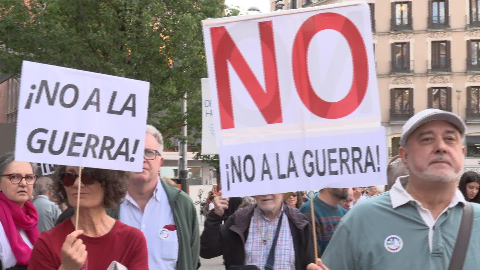 S013-MADRID MANIFESTACION CONTRA LA GUERRA ORIENTE MEDIO