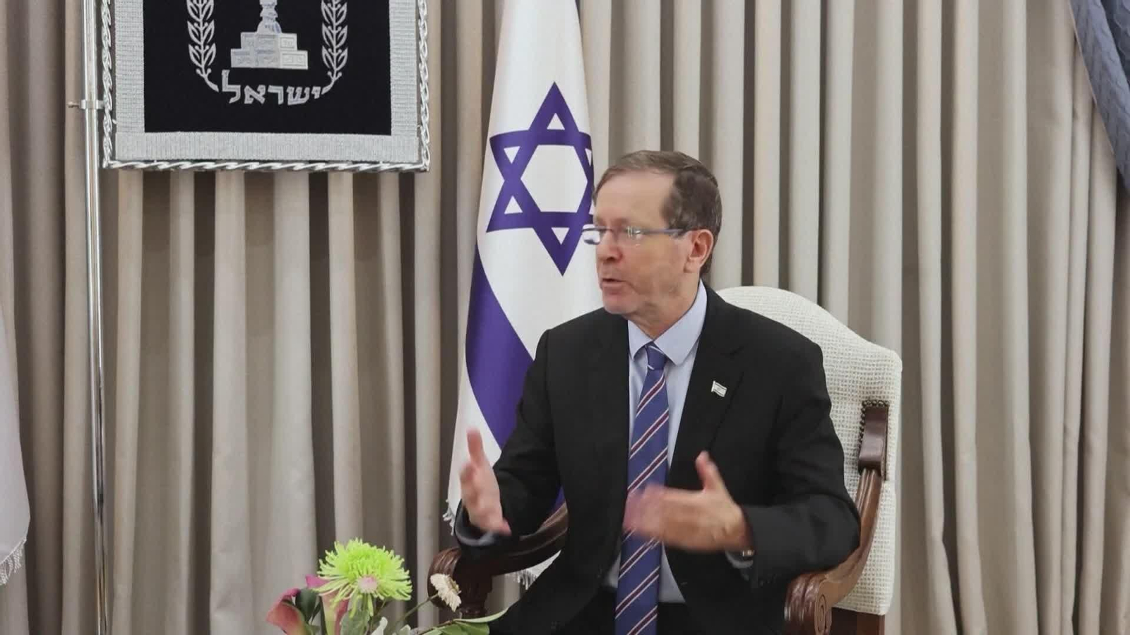 X068-ISRAEL DECLARACION HERZOG TRAS VOTACION PARLAMENTARIA